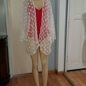 Shawl cover up lucky fit boutique one size